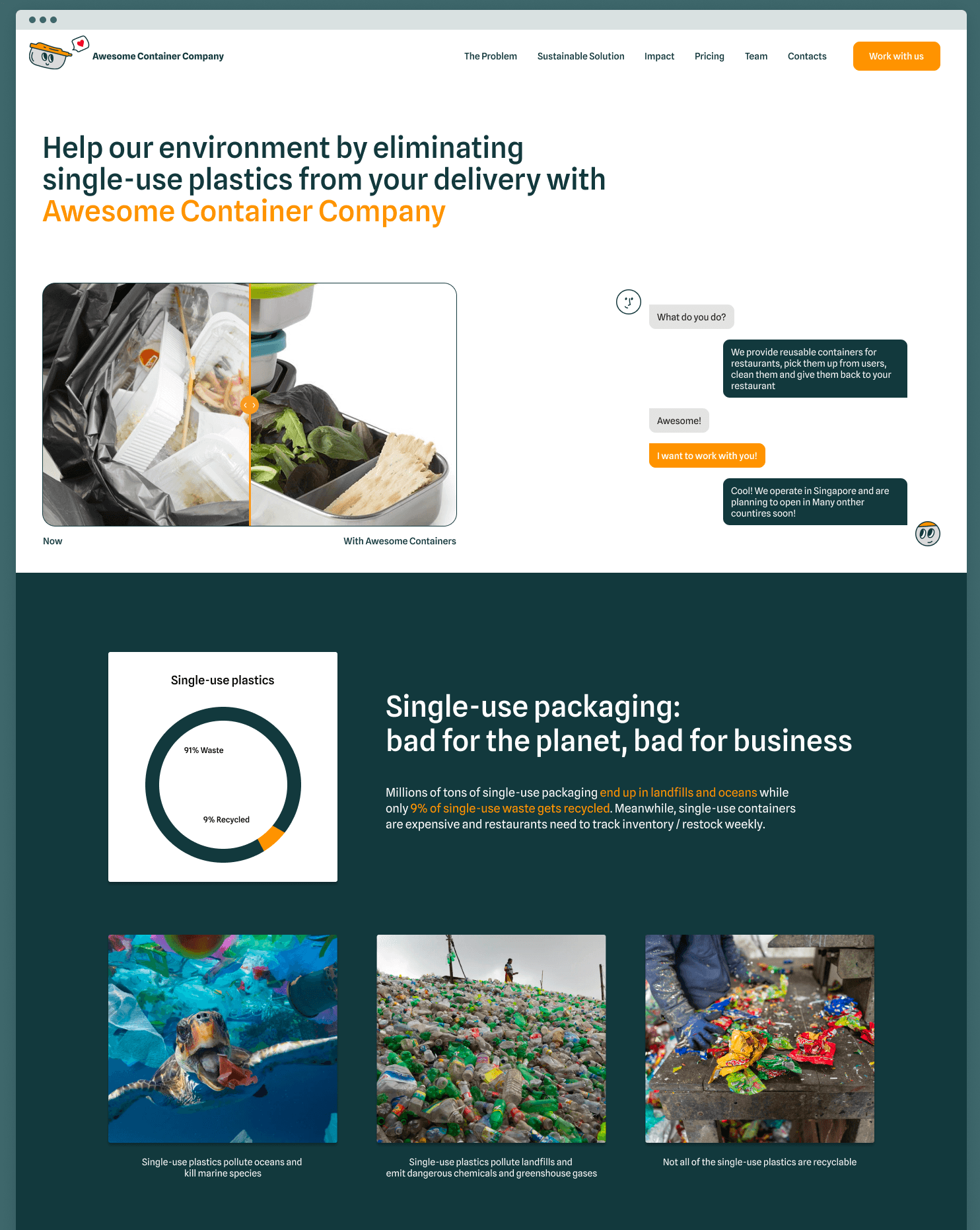 Awesome Container Company: Eco 🌱 meets Innovation